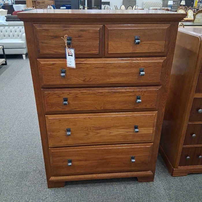 Wood 6 Dwr Dresser