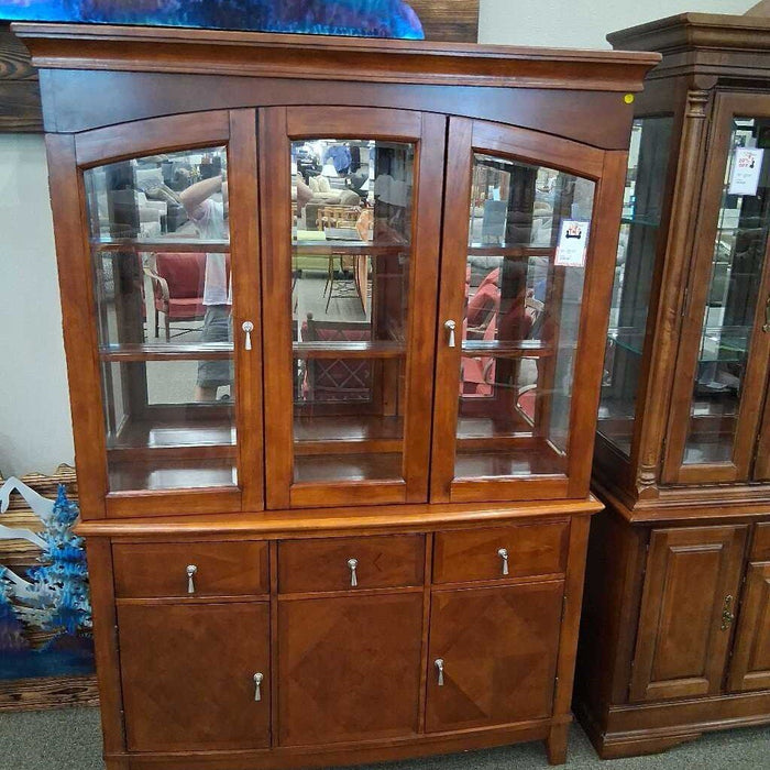 2 Piece Cherry Hutch