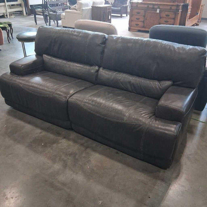 Gray Power Reclining Sofa