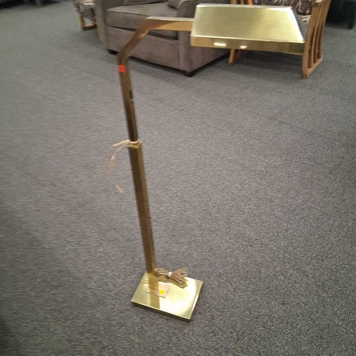 Chapman Style Brass Floor Lamp