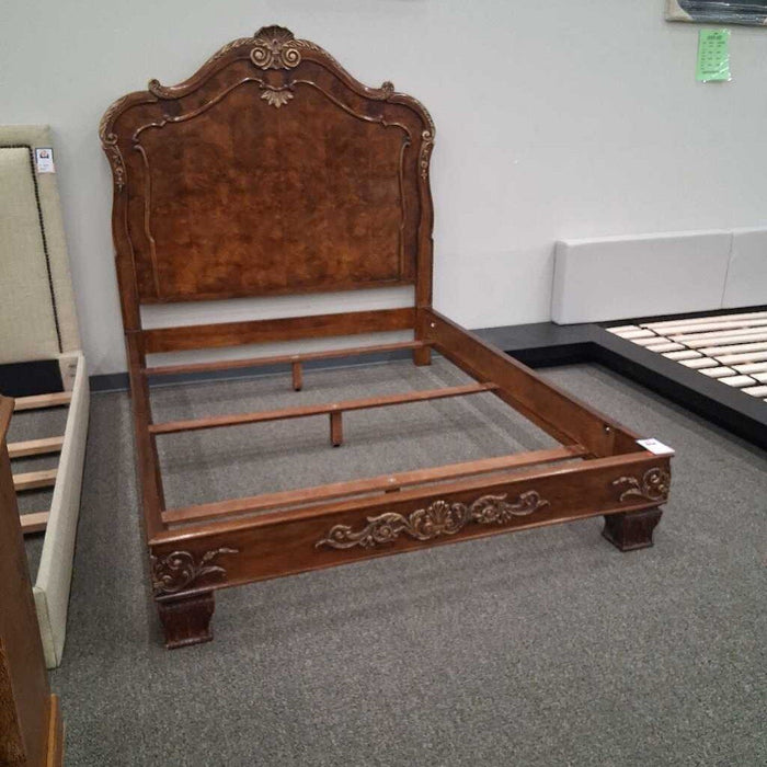 Vintage Cherry Queen Bed Frame