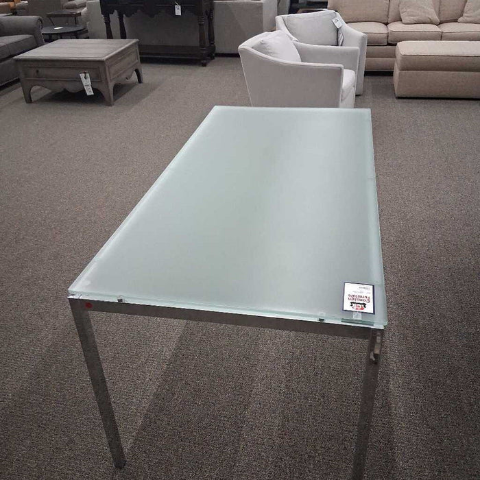 Glass Top Dining Table
