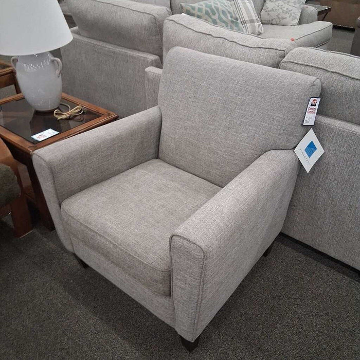 Flexsteel Gray Fabric Accent Chair