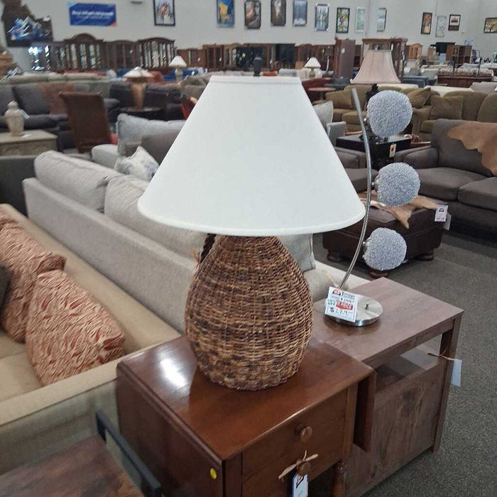 Wicker Lamp