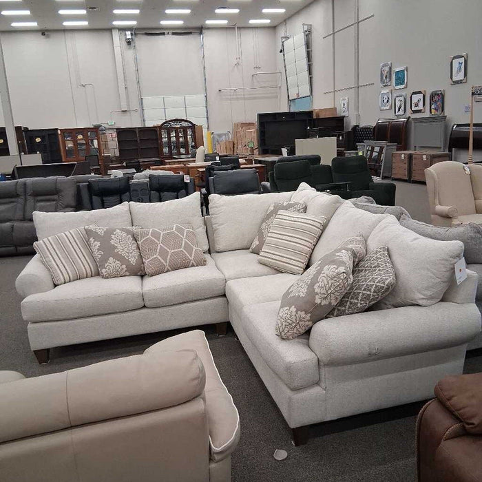 Paula Dean Beige 2 Pc Sectional