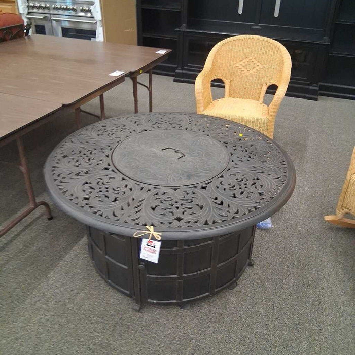 Cast Alluminium Round Fire Pit (Missing Bowl)