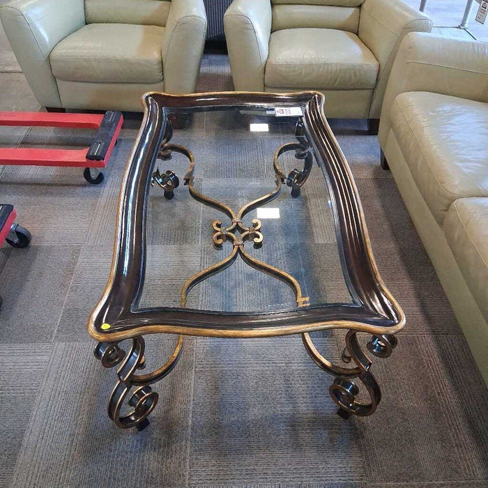Glass Top Coffee Table
