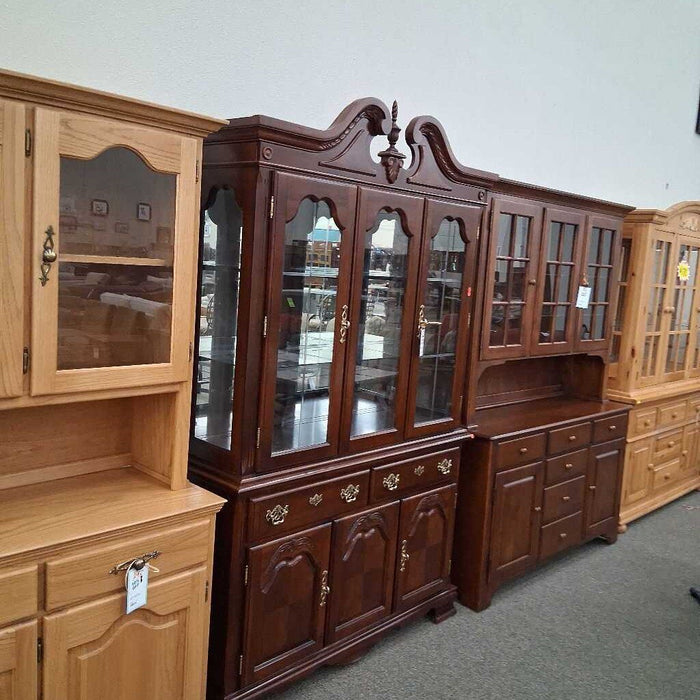 2 Piece Cherry Hutch