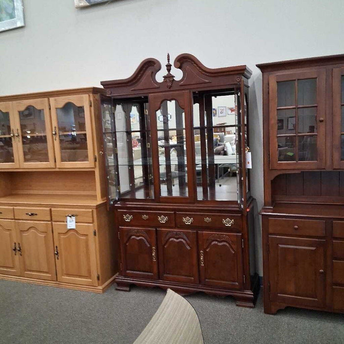 2 Piece Cherry Hutch