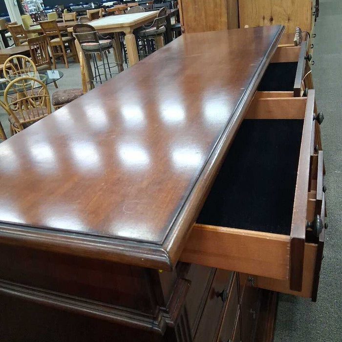 Large 14 Drawer Wood Dresser
