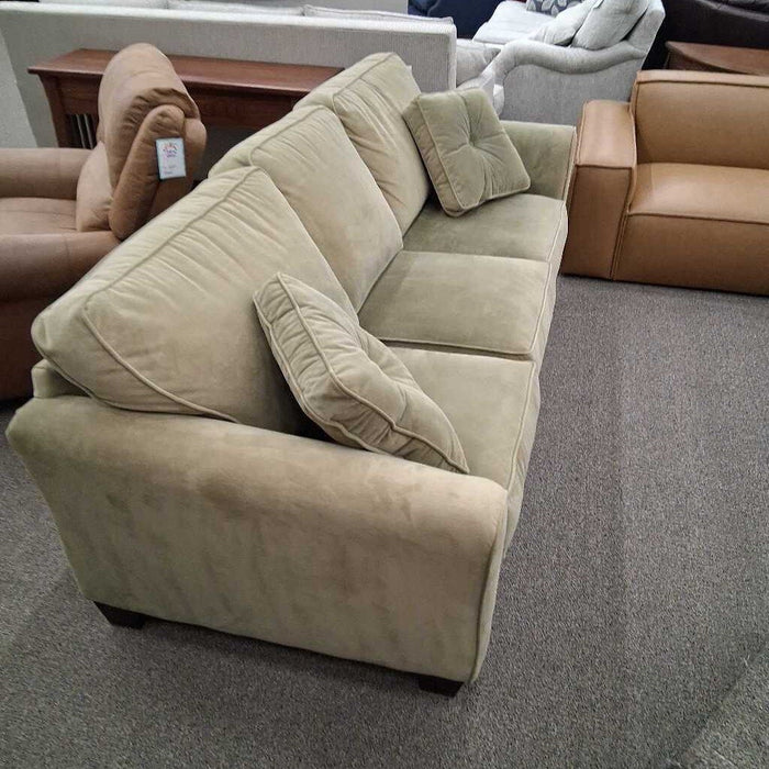 Sage Green Sofa (Has Fading)