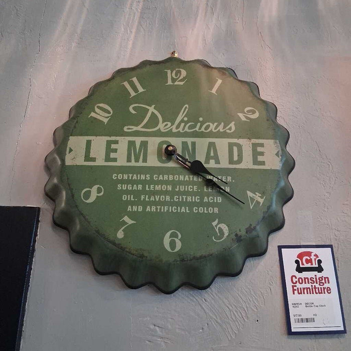Bottle Cap Clock