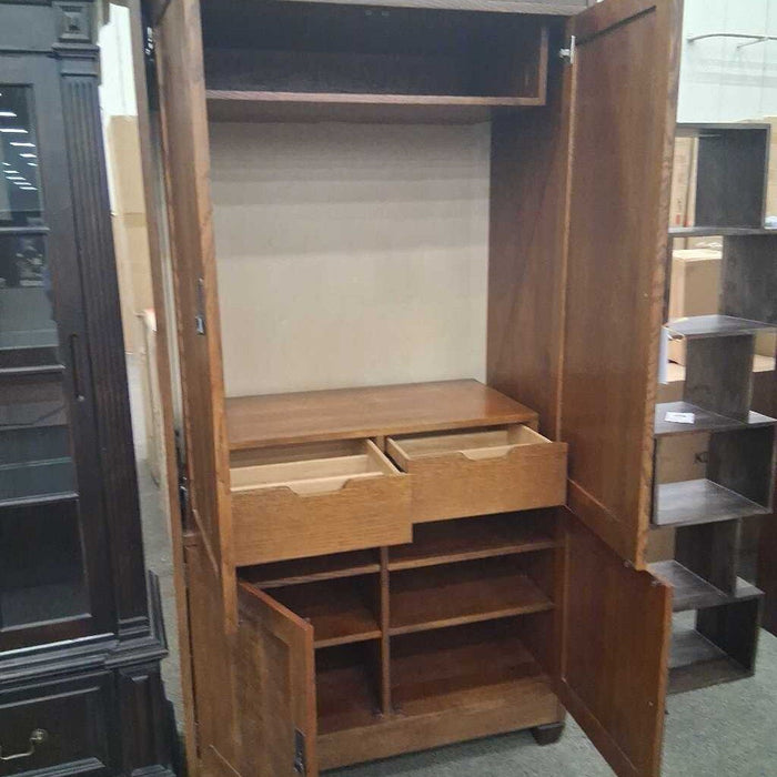 Stickley Large Wood TV Armoire