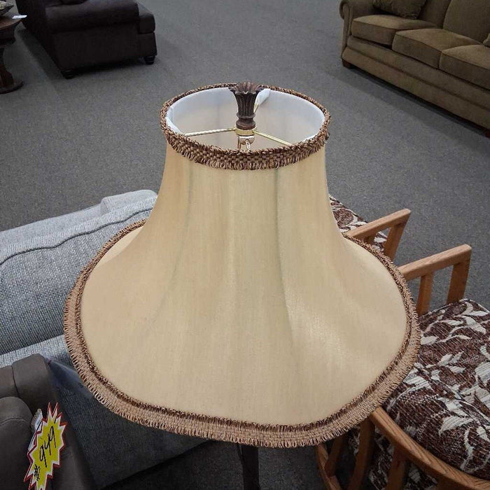 Brown Ornate Floor Lamp