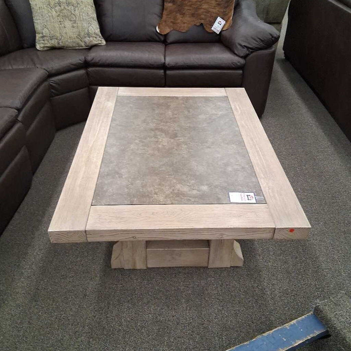Large Light Gray Coffee Table