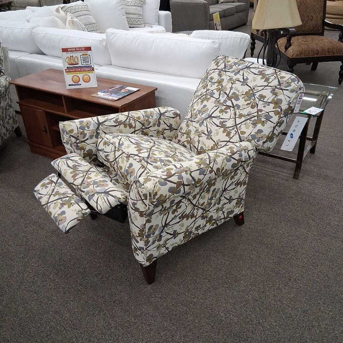 Floral LaZboy Pushback Recliner