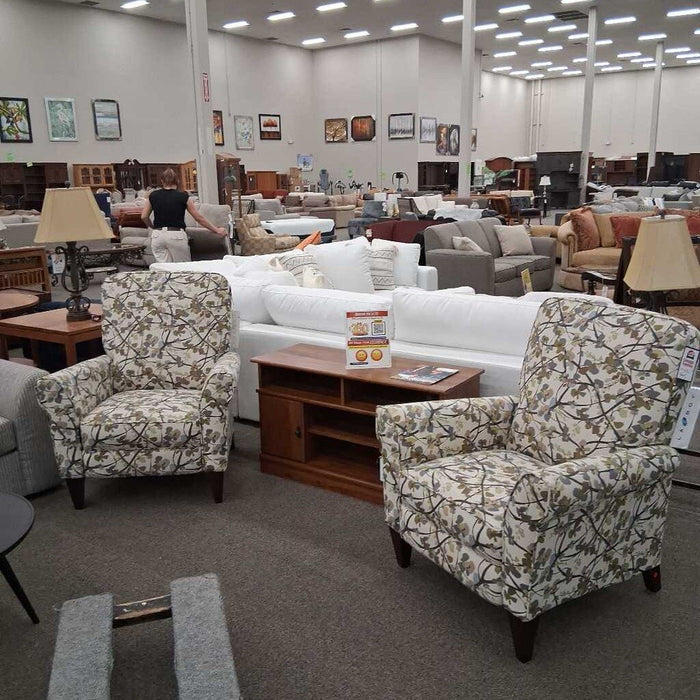 Floral LaZboy Pushback Recliner