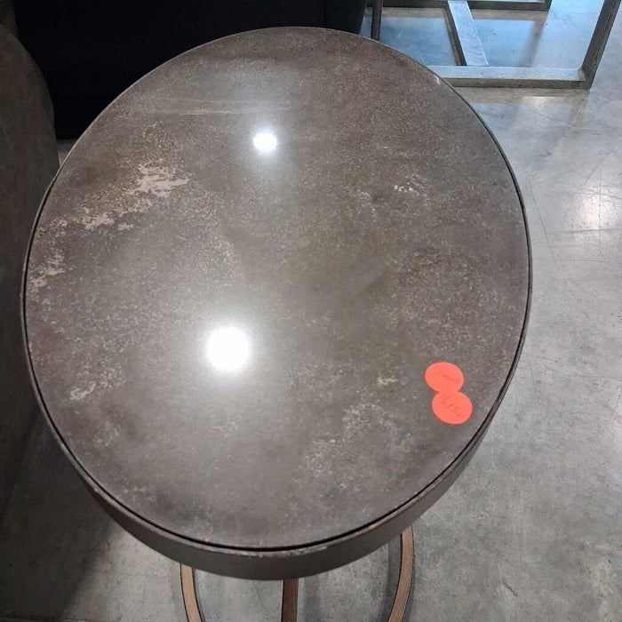 Uttermost "Jessenia" Stone Top End Table