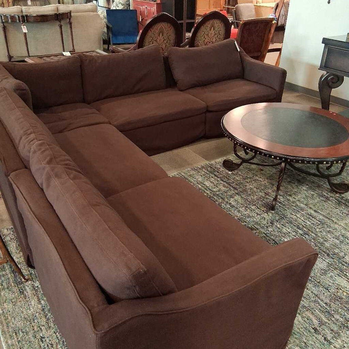 6 Penny Brown 5 Pc Sectional