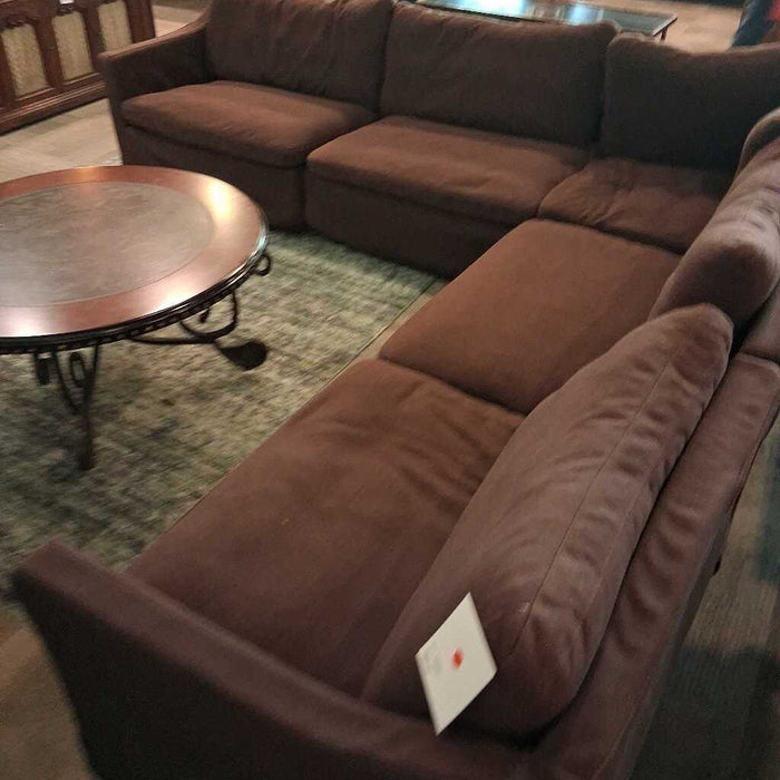 6 Penny Brown 5 Pc Sectional