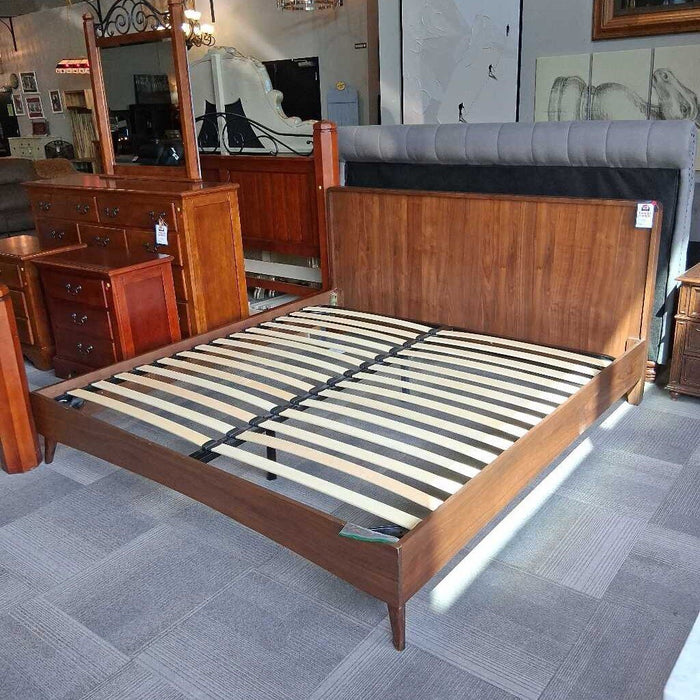 Modern E.K Wood Bed Frame