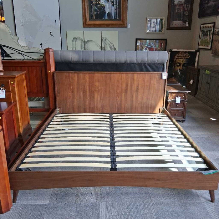 Modern E.K Wood Bed Frame
