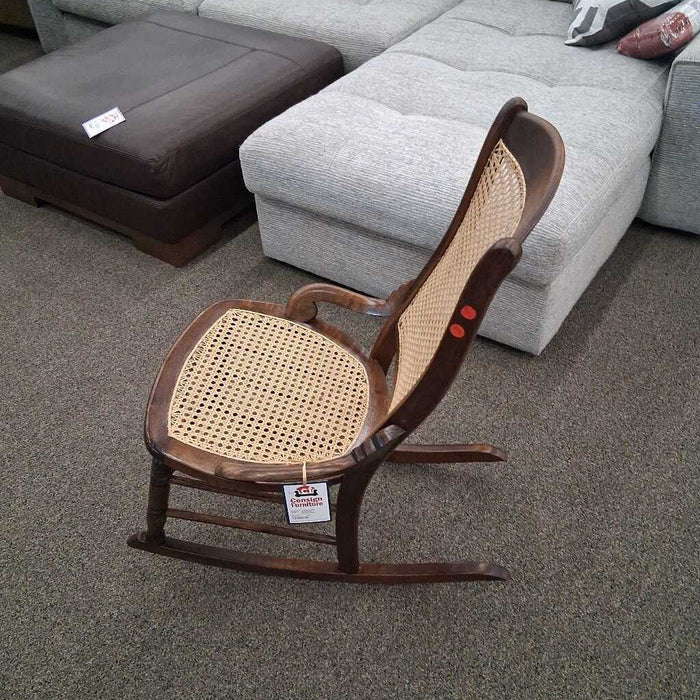 Cane Back Rocking Chair