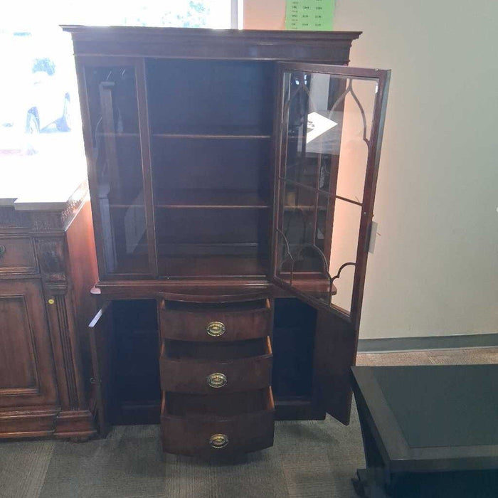 Small Cherry China Hutch