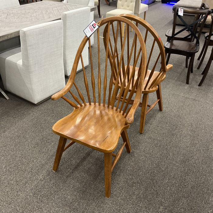 Pair of Oak Windsor Chairs