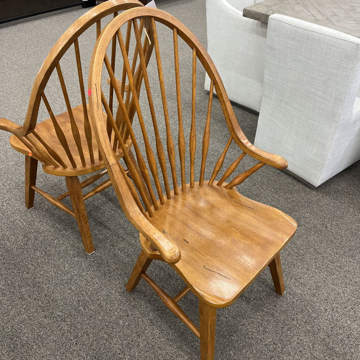 Pair of Oak Windsor Chairs