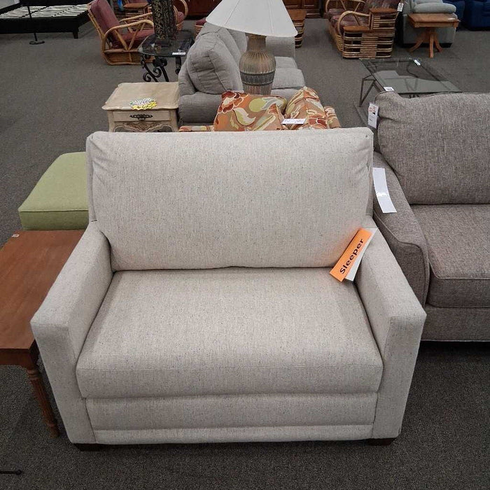 LaZboy Beige Oversized Sleeper Chair