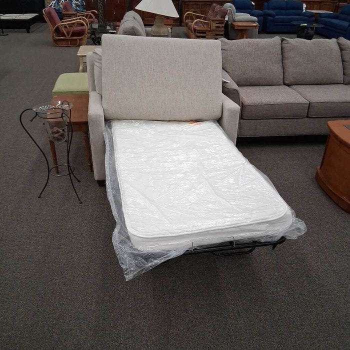 LaZboy Beige Oversized Sleeper Chair