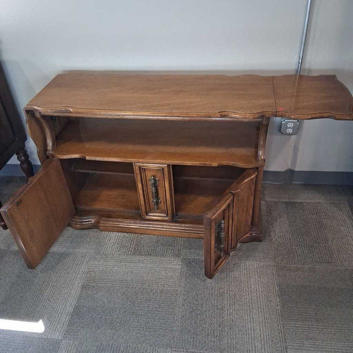 Vintage Drop Leaf Media Console
