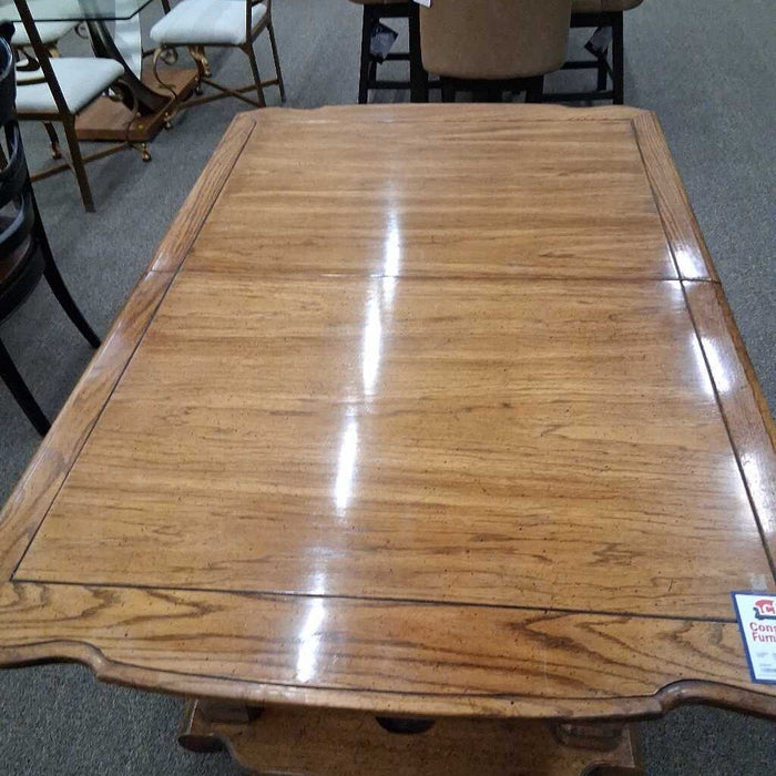 Vintage Wood Table w/ 2 Leaves