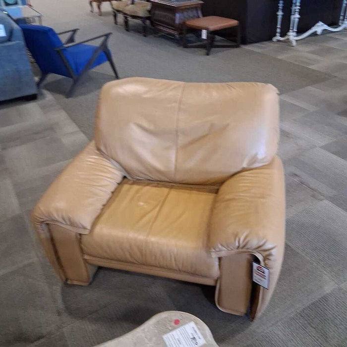 Vintage Italian Leather Chair