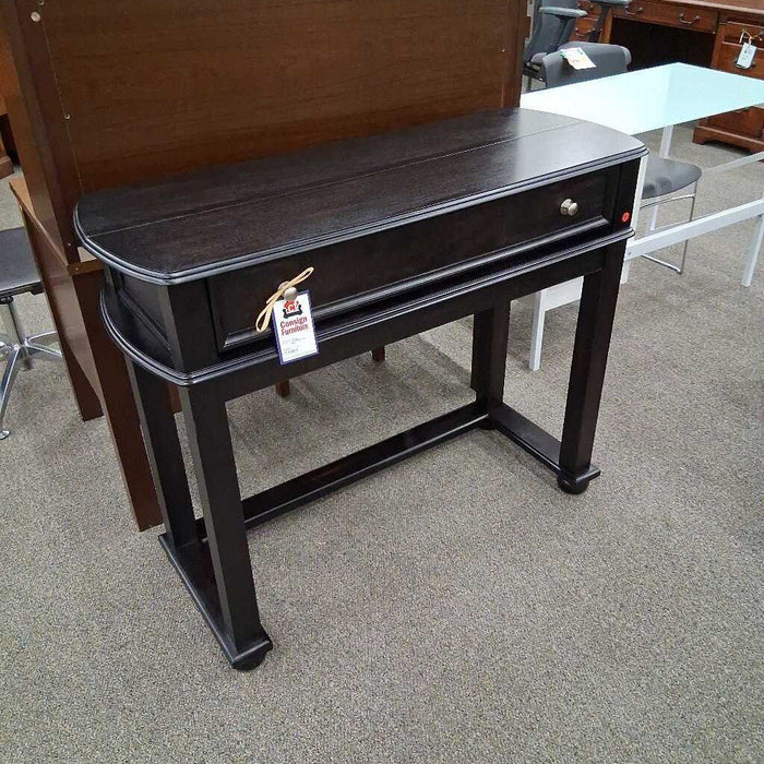 Black Modern Sec Desk