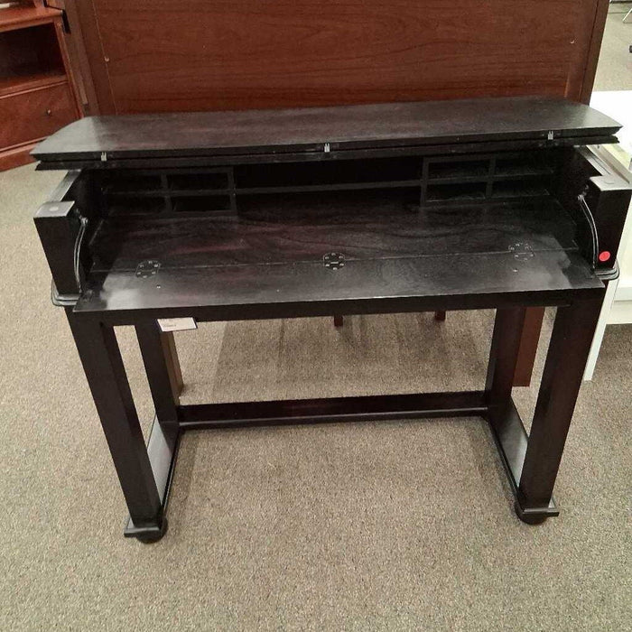 Black Modern Sec Desk