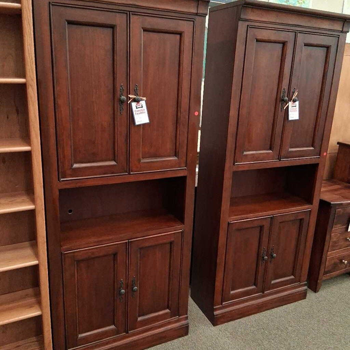 Tall Cherry Wall Cabinet