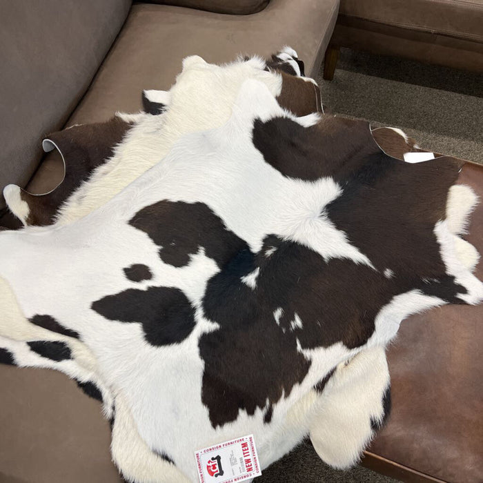 9065 Calfskin Chocolate Brown & White