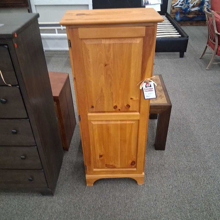 Small Knotty Pine Floor Cabinet