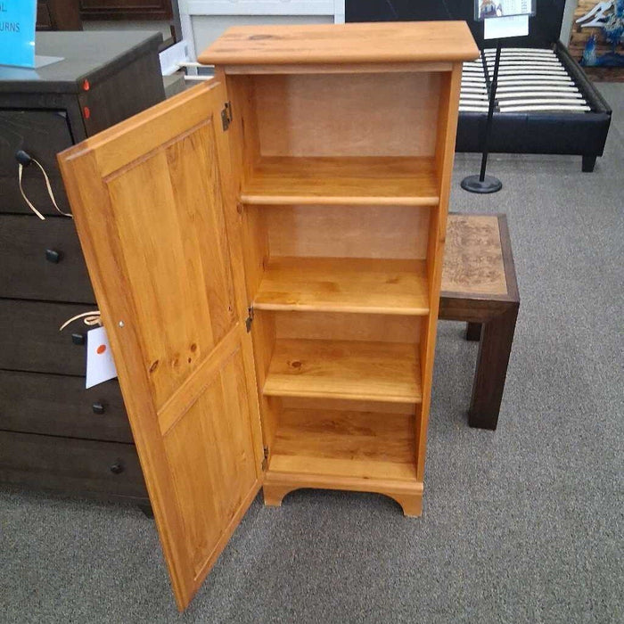 Small Knotty Pine Floor Cabinet