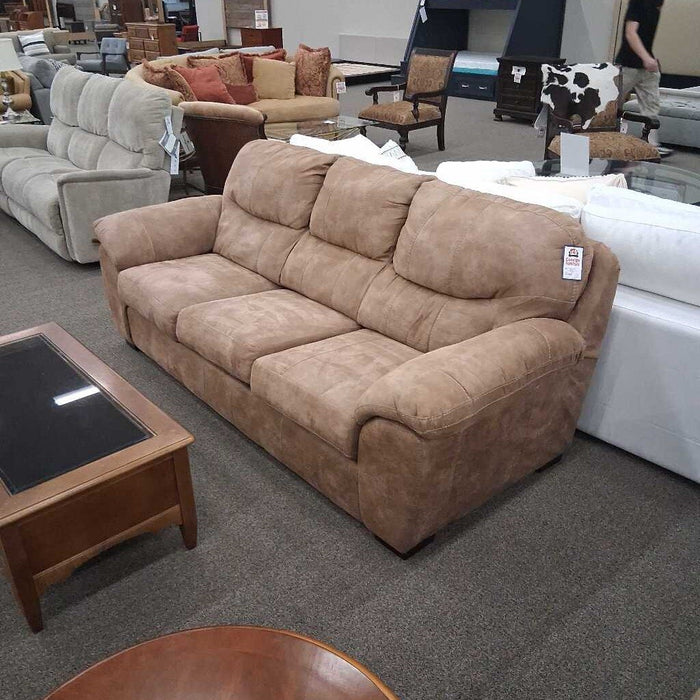 Jackson "Catnapper" Brown Fabric Sofa
