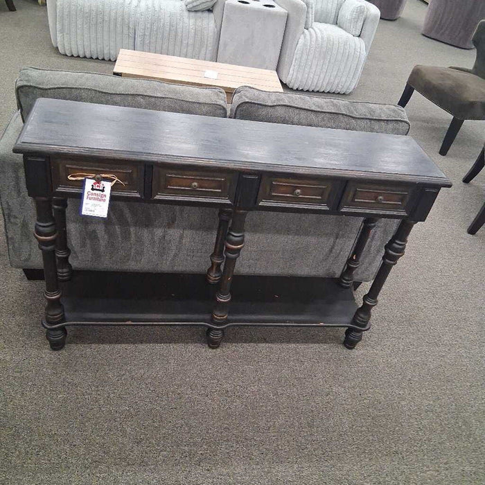 Black Entry Table w/ Dwrs