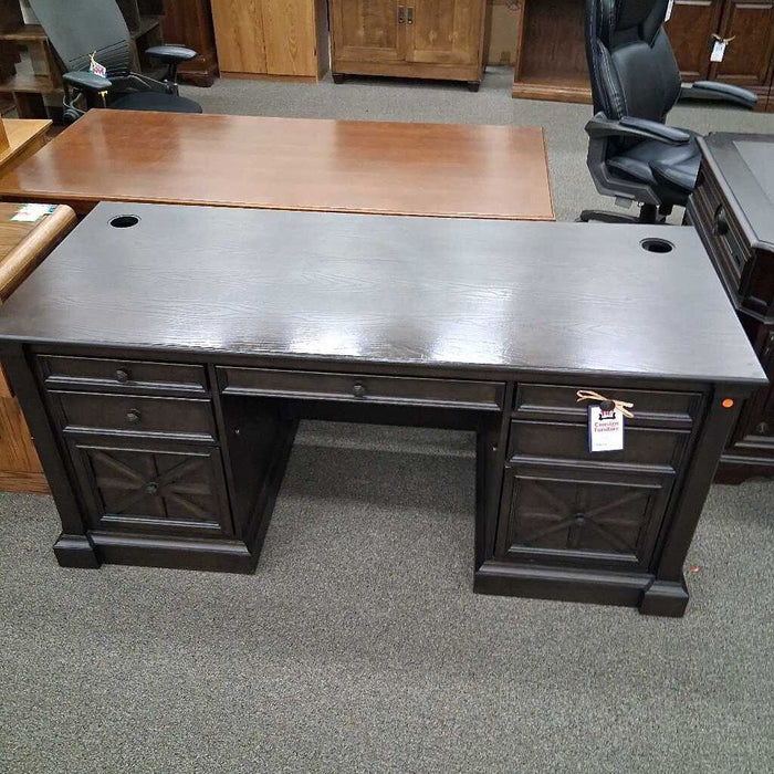 Dark Brown Executive Desk