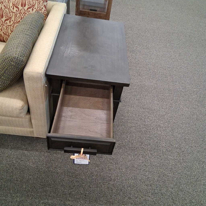 Black Power End Table