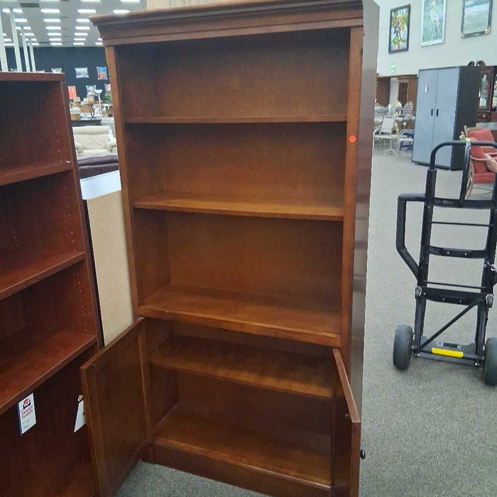Tall Cherry Bookshelf