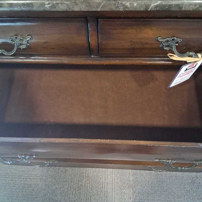 Marble Top 4 Dwr Dresser