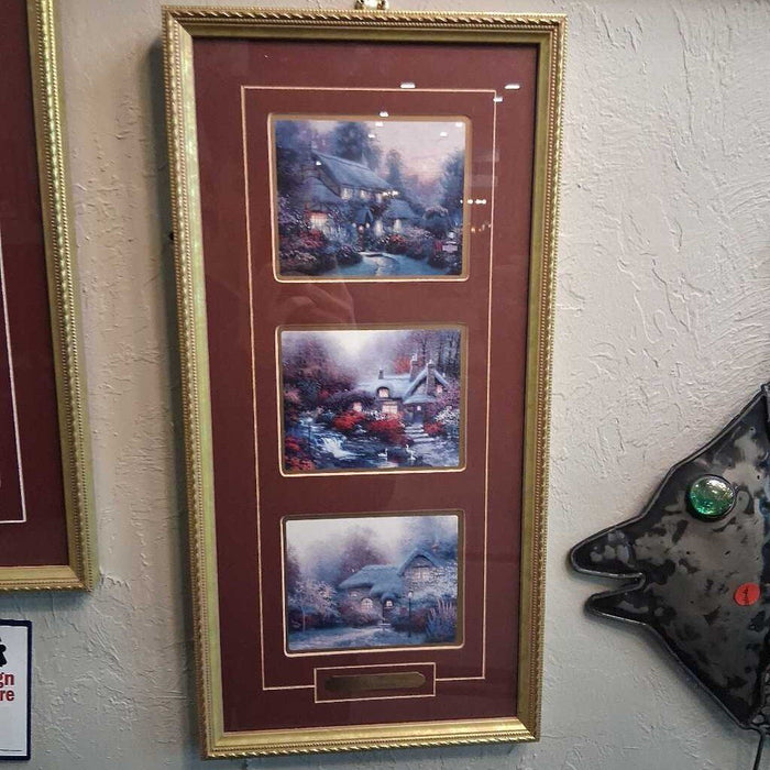 Thomas Kinkade Small 3 Picture Print