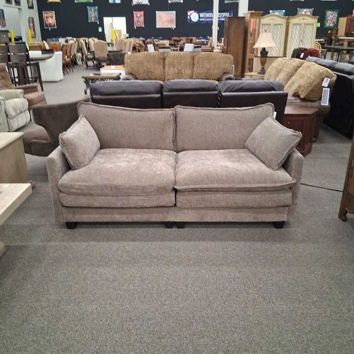 Brown Fabric Sofa