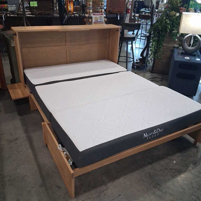 Night & Day Blonde Murphy Bed